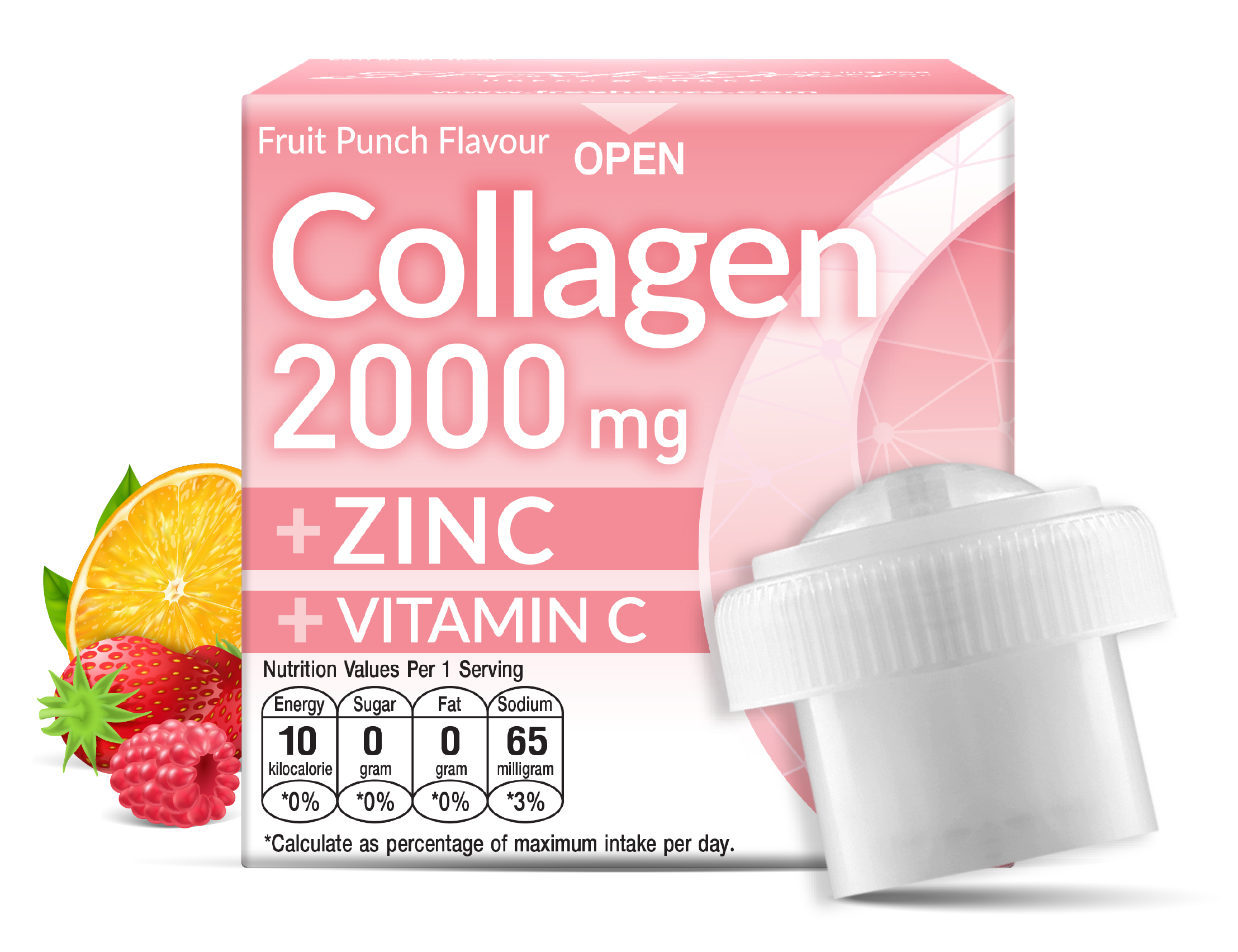 Press & Shake Collagen + Zinc